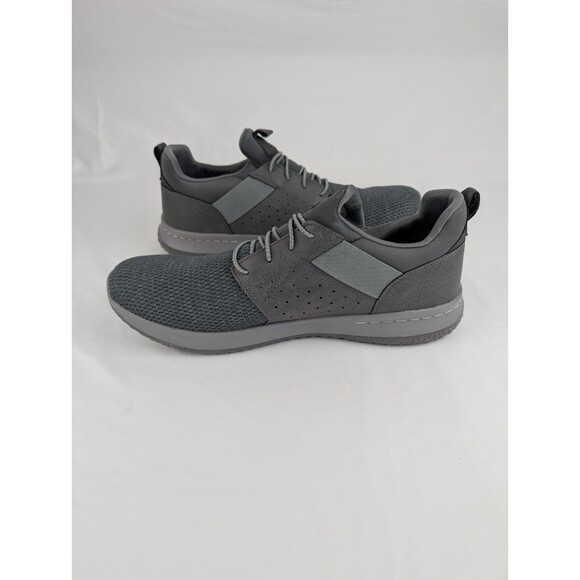 Men\'s Size 14 Skechers Classic Fit Air-Cooled Memory Foam Sneakers Gray main image 7